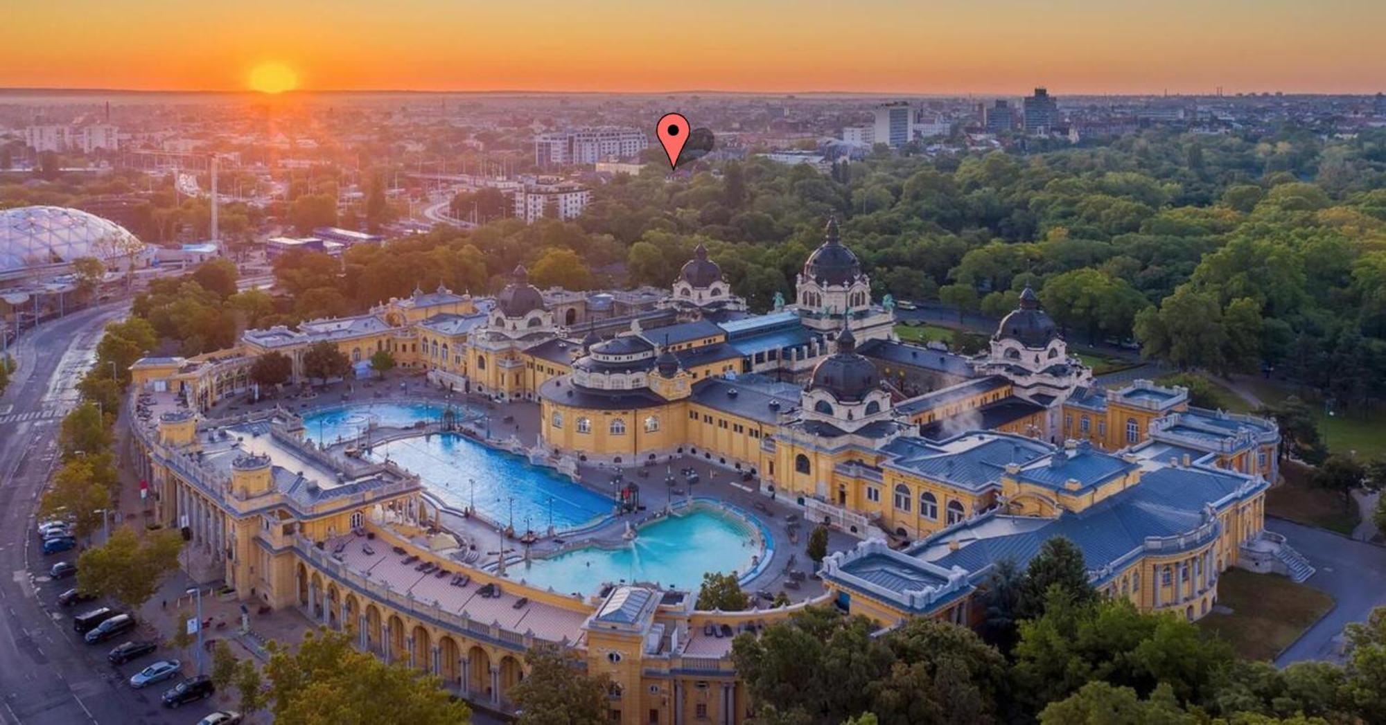 Eria Apartment - City Park Budapešť Exteriér fotografie