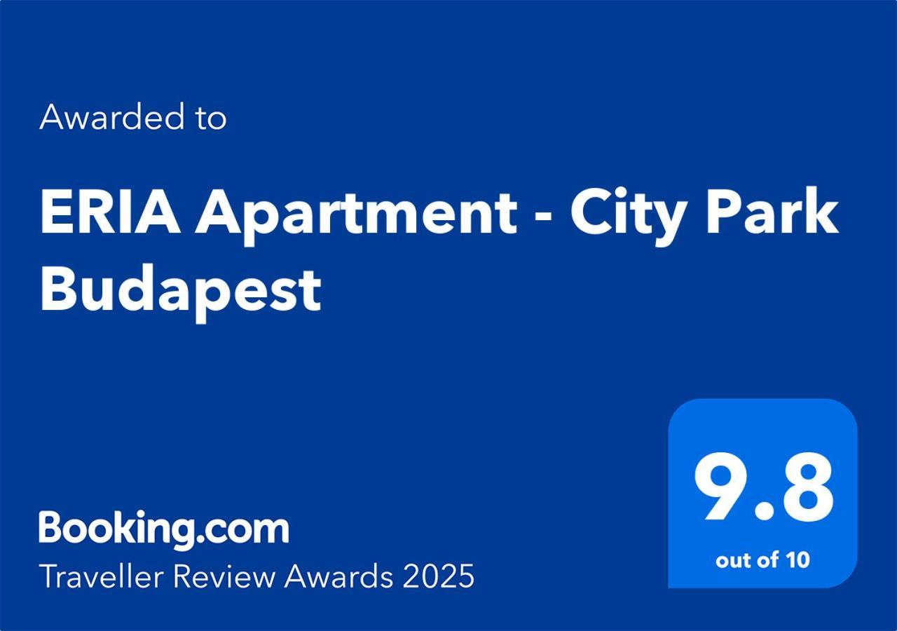 Eria Apartment - City Park Budapešť Exteriér fotografie